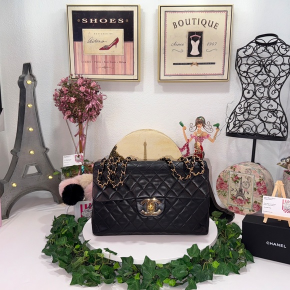 CHANEL 34 JUMBO FLAP BAG! - Picture 3 of 17